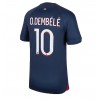 Paris Saint-Germain Ousmane Dembele #10 Hjemmedrakt 2023-24 Kortermet